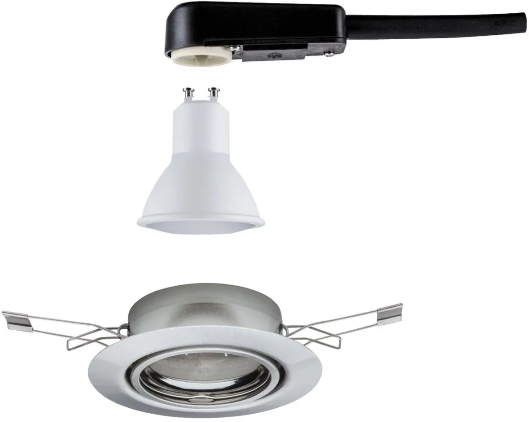 Paulmann LED Inbouwlamp Base Enkel 90mm 20° GU10 5W - 350lm - afbeelding 6 van 6
