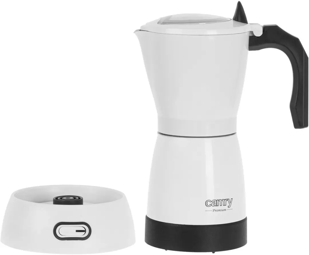 Camry CR 4415 Elektrische Mokka pot - 300ml - Wit - afbeelding 3 van 6