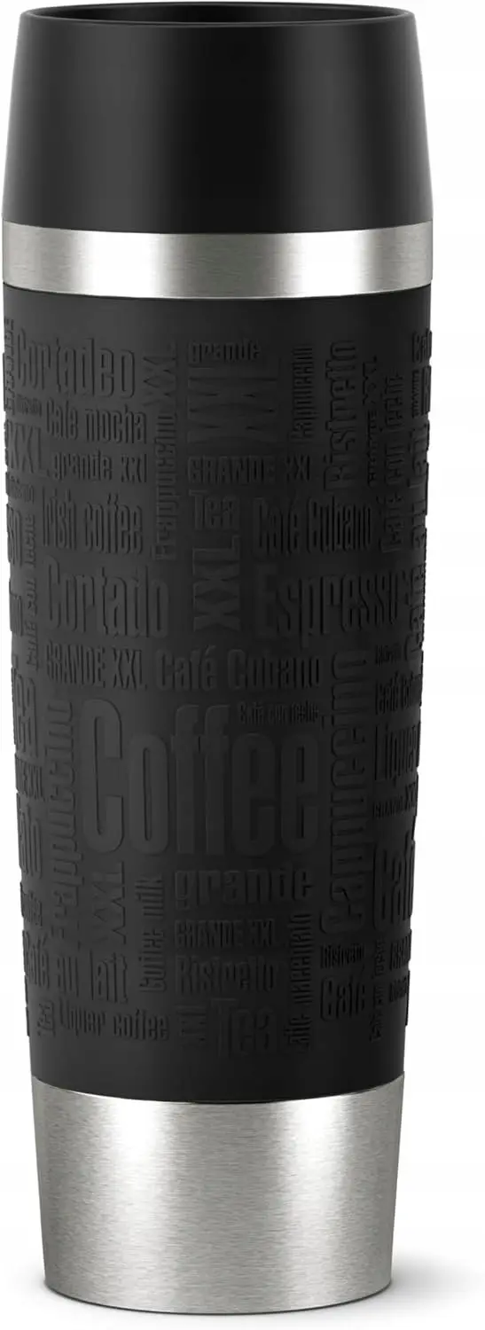 Emsa Thermosbeker RVS Zwart 500ml
