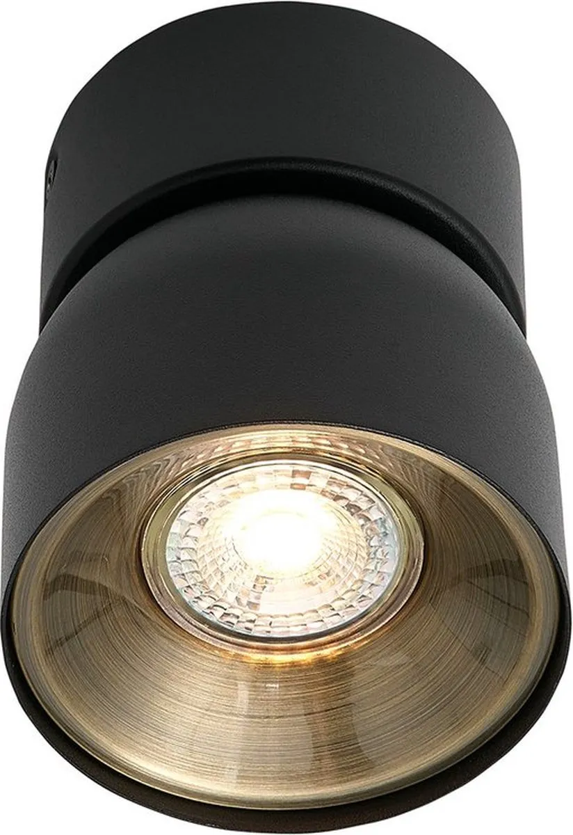 Nordlux Pitcher Spot GU10 - 10cm - Zwart