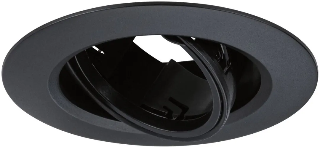 Paulmann Inbouwlamp Set 10x GU10 90mm - 10x10W - Zwart
