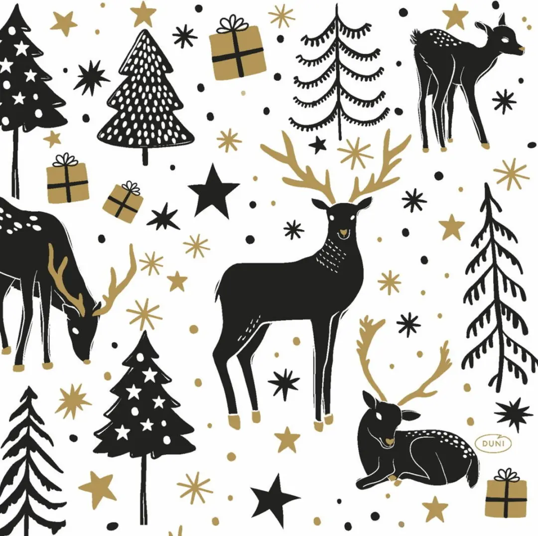 Duni kerst thema servetten