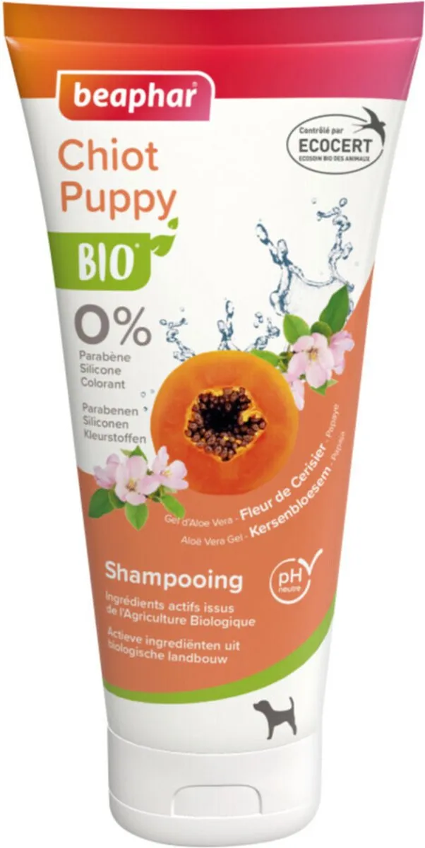 Beaphar Bio Shampoo Puppy 200ml - 3 Stuks
