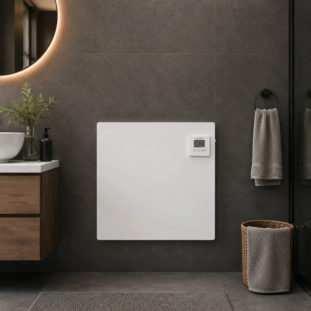 Nedis HTIP425WT Infrarood Verwarmingspaneel 425W - Wit - afbeelding 4 van 4