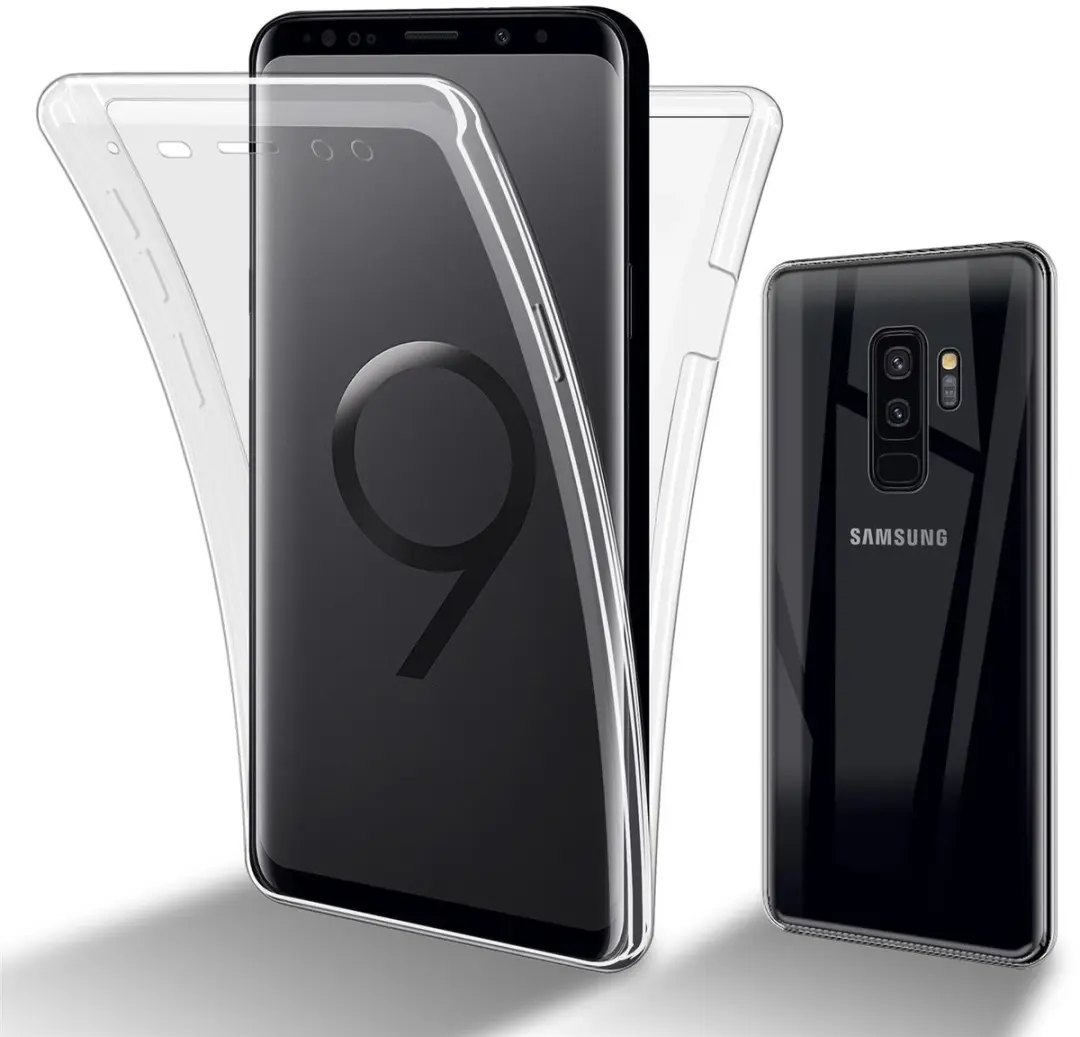 Cadorabo Hoesje geschikt voor Samsung Galaxy S9 PLUS in TRANSPARANT