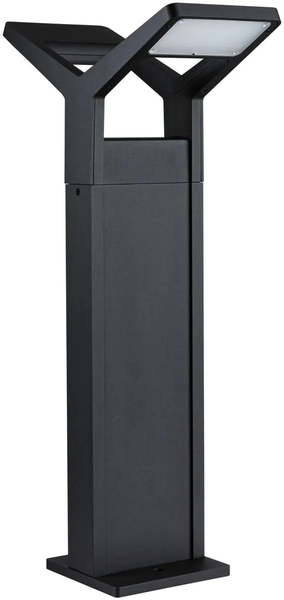Paulmann Juntea LED Bolderlamp IP44 2x12,5W 800lm - Antraciet - afbeelding 6 van 6