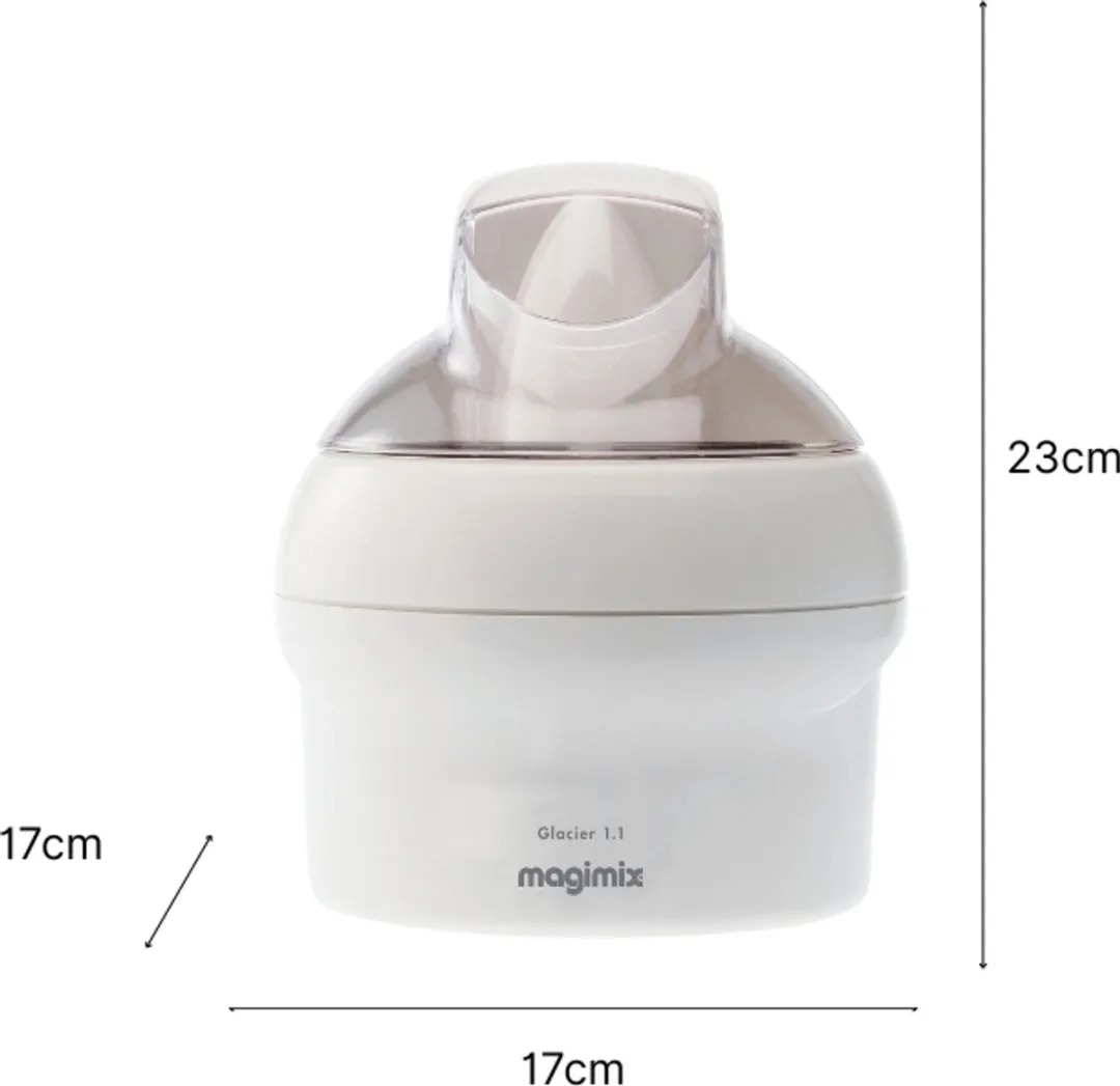 Magimix Le Glacier IJsmachine 1,1L - Wit