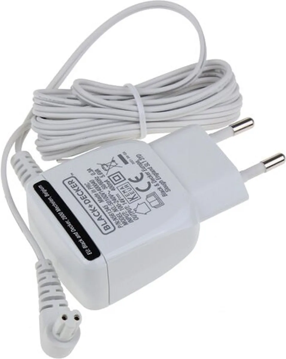 BLACK+DECKER N561345 Netadapter - Wit