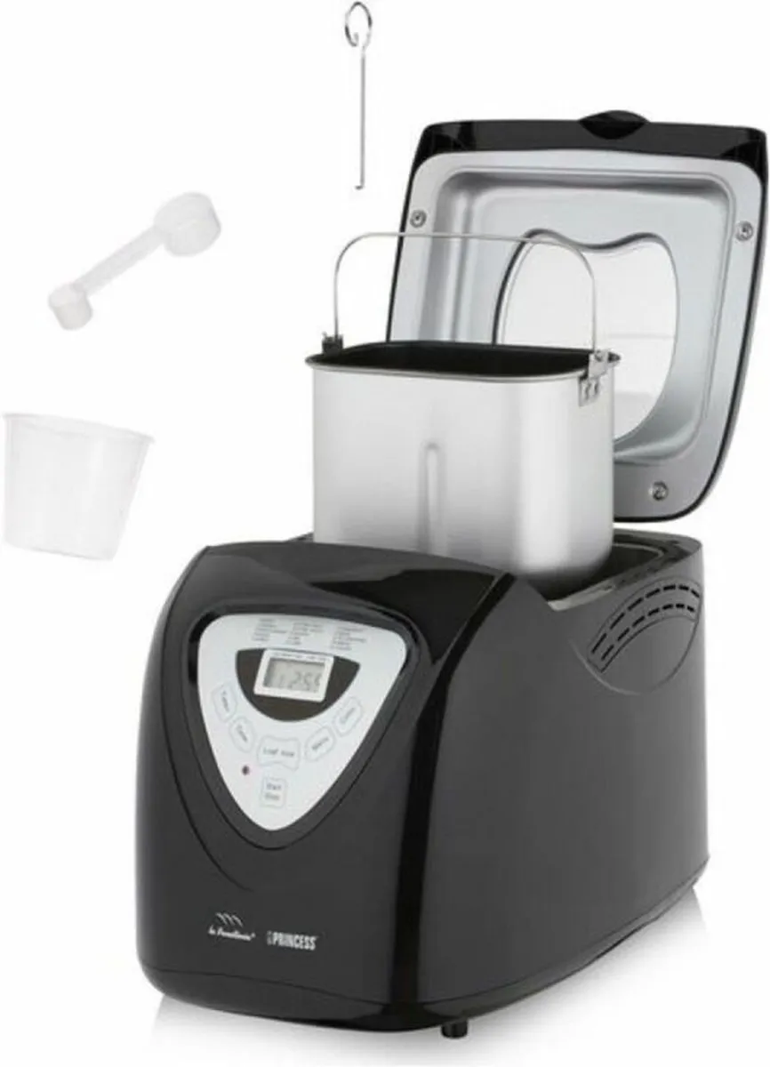 Princess 152009 Broodbakmachine - 15 Programma's - 900ml - Zwart - afbeelding 6 van 6