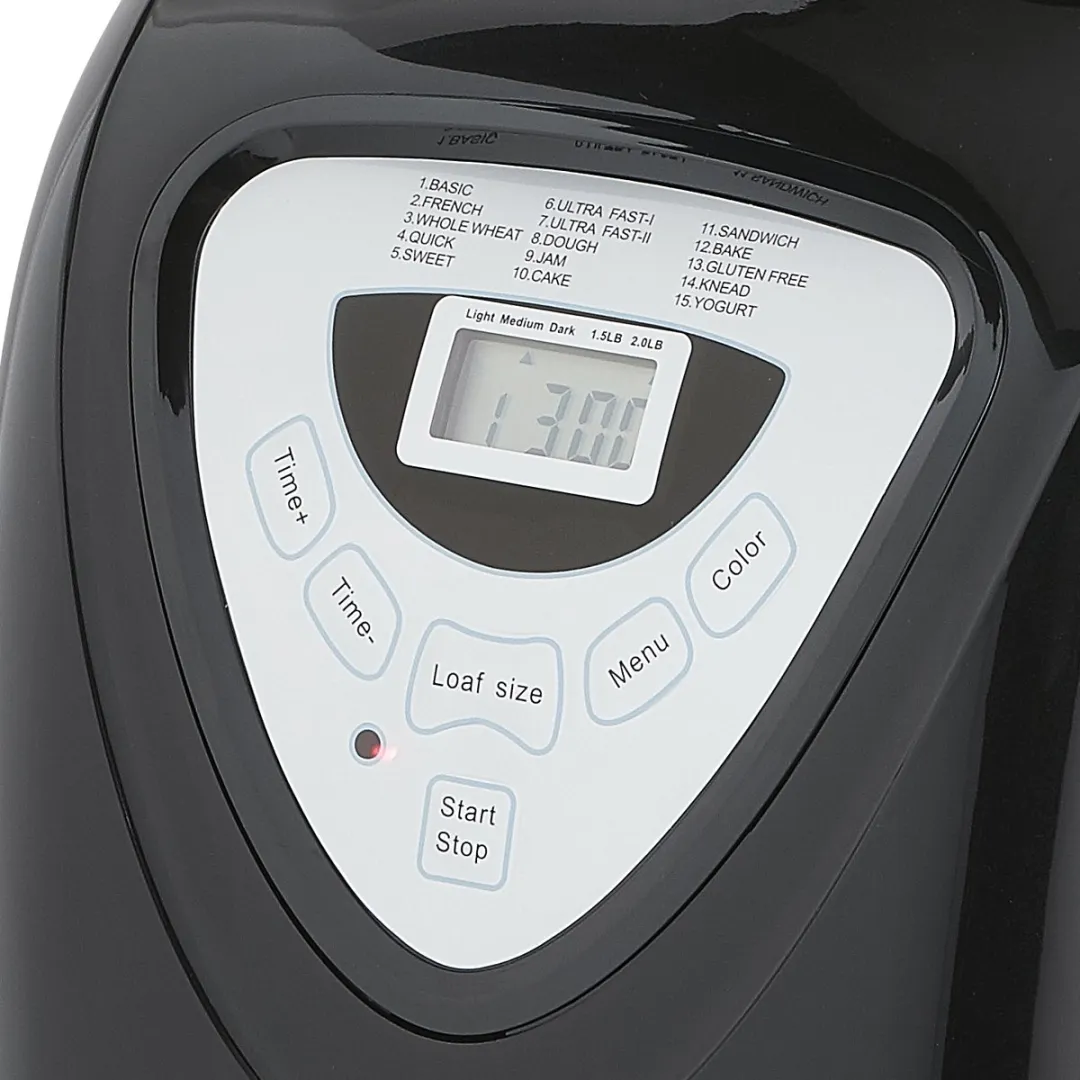 Princess 152009 Broodbakmachine - 15 Programma's - 900ml - Zwart