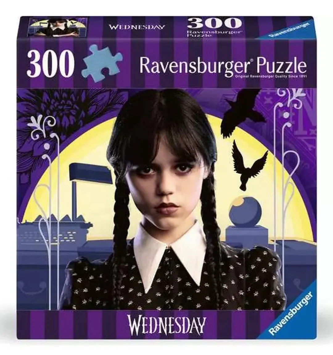 Casio Ravensburger Wednesday Puzzle 300 Stuks - Multicolor