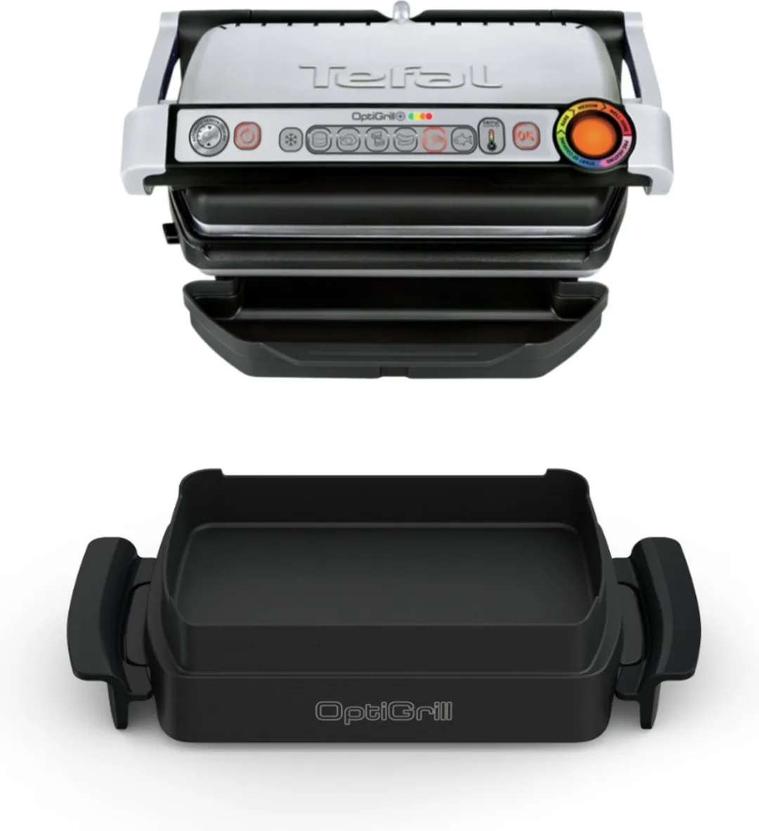 Tefal OptiGrill GC714D Contactgrill 2000W