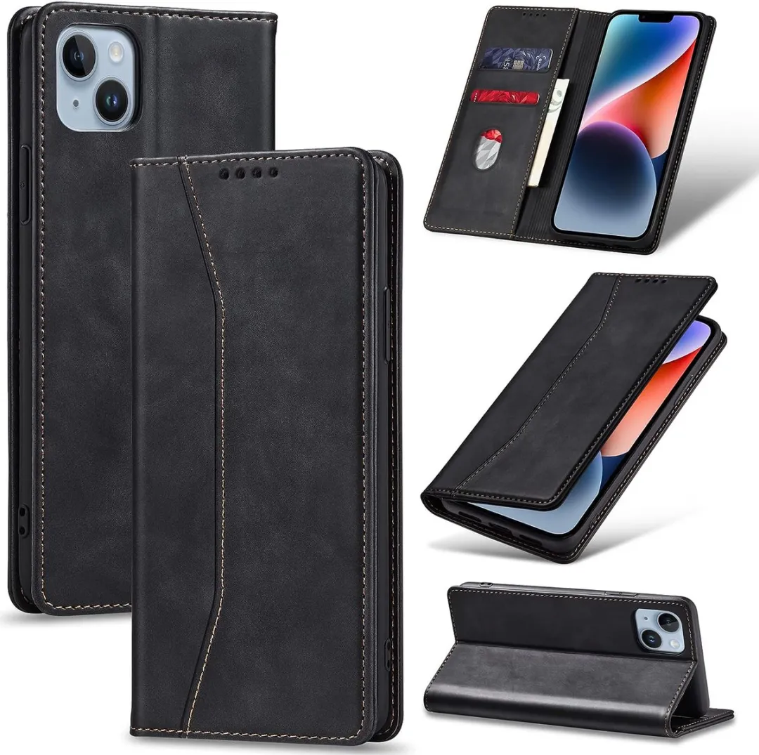 Nuvex iPhone 14 Hoesje met Pasjeshouder