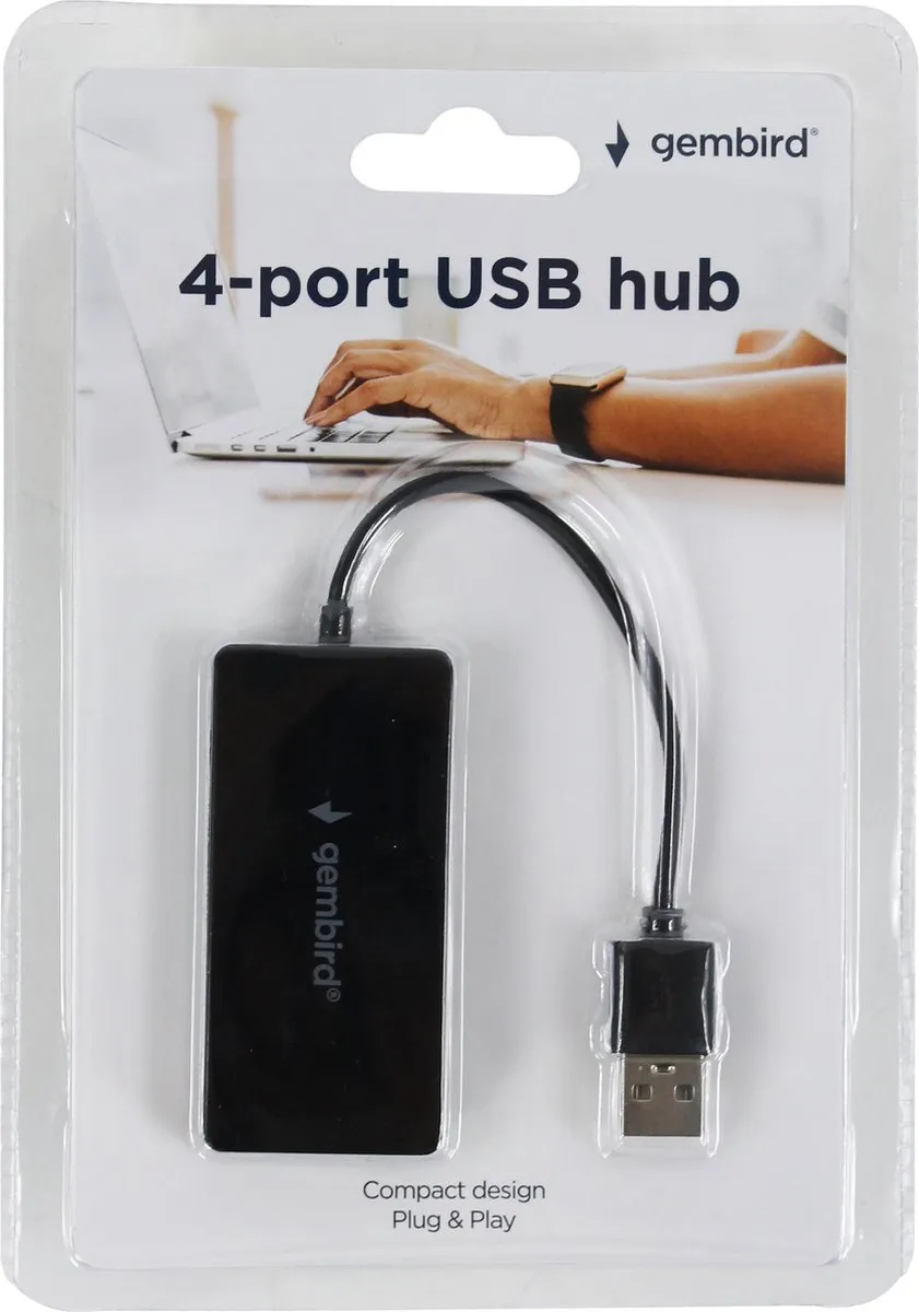 Gembird USB Hub GMB-UHB-U2P4-03