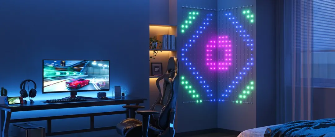 Govee Curtain Lights Netflix (1,5x1,5m)