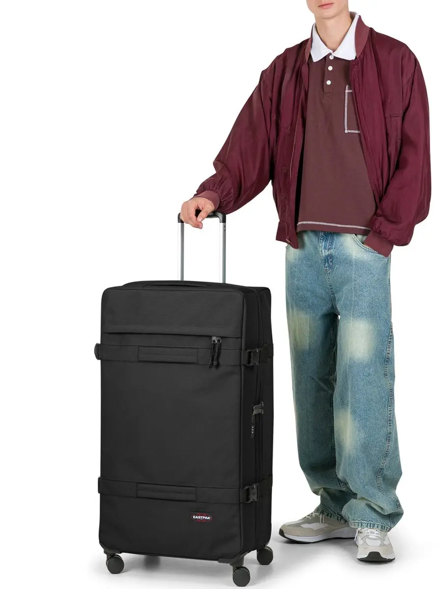 Eastpak Transit'R 4 XL+ Trolley - Zwart - afbeelding 3 van 6