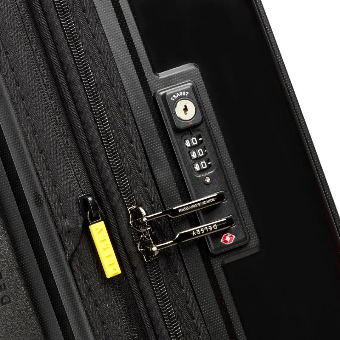 Delsey Lutece Spinner 81 Expandable Koffer - Zwart - afbeelding 3 van 6