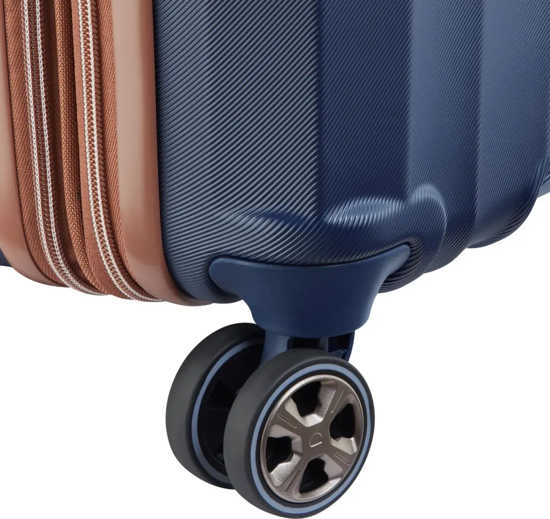 DELSEY Carrousel 2 Slim Handbagagekoffer - 55cm - Blauw - afbeelding 5 van 6