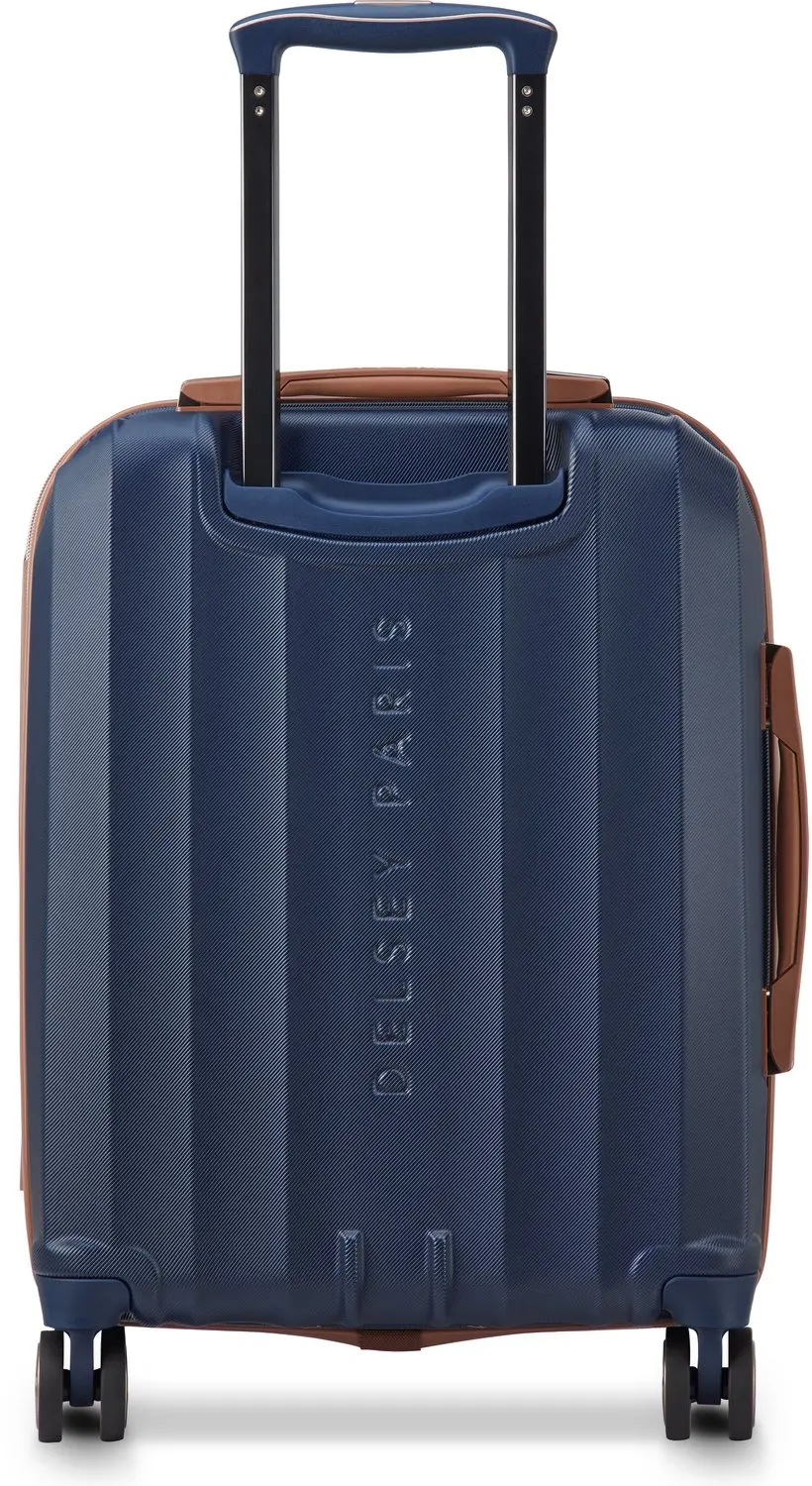 DELSEY Carrousel 2 Slim Handbagagekoffer - 55cm - Blauw - afbeelding 3 van 6