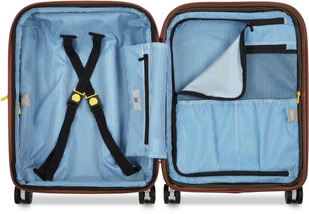 Delsey Carrousel 2 Slim Handbagagekoffer 55cm - Off White - afbeelding 3 van 6
