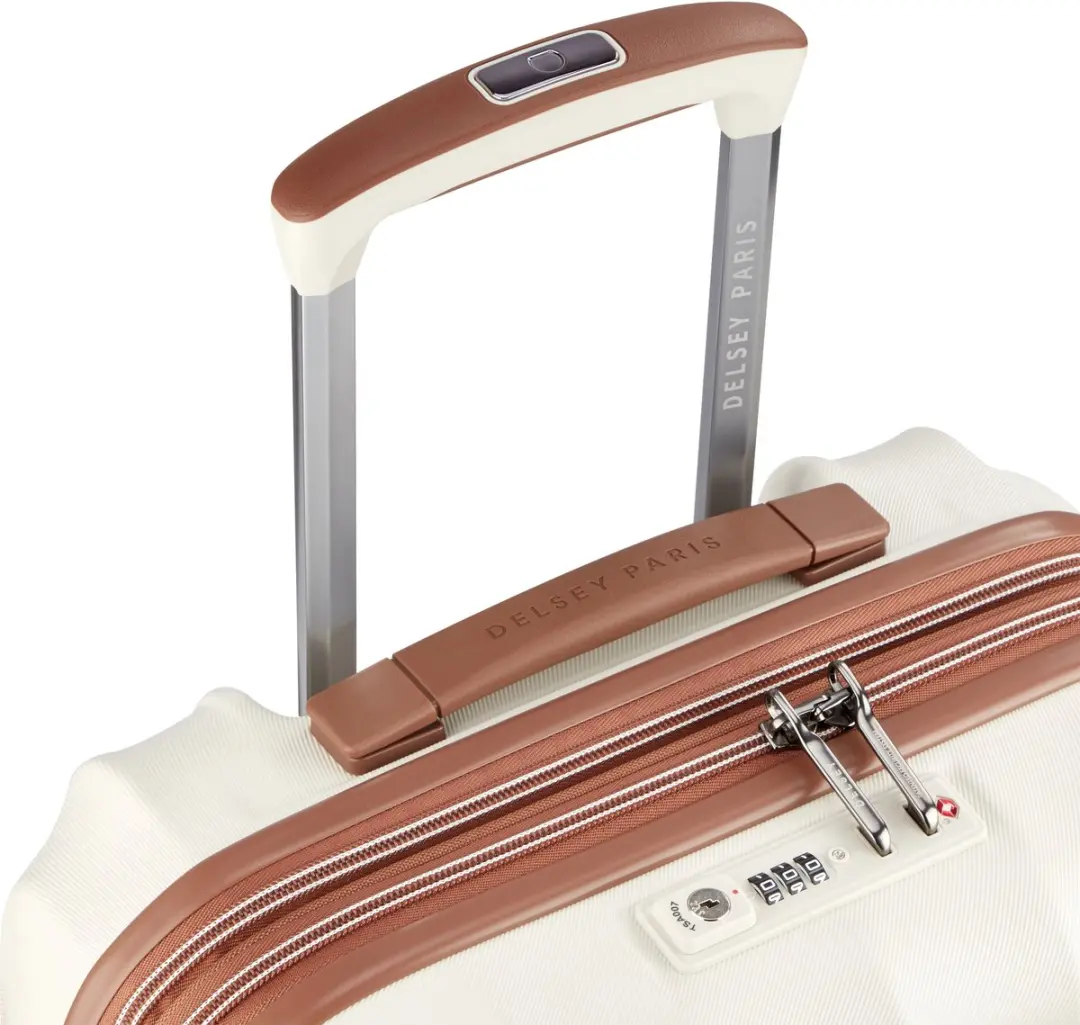Delsey Carrousel 2 Slim Handbagagekoffer 55cm - Off White - afbeelding 5 van 6