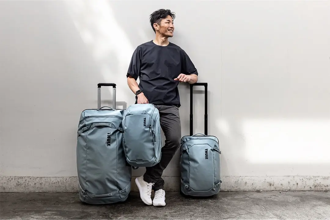 Thule Chasm 40 Trolley - 2 Wielen - Pond Gray - afbeelding 4 van 6