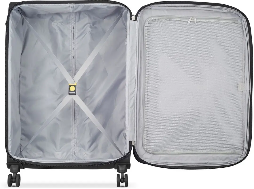 Delsey Dita Spinner 76cm Koffer - 107 liter - Zwart - afbeelding 4 van 6