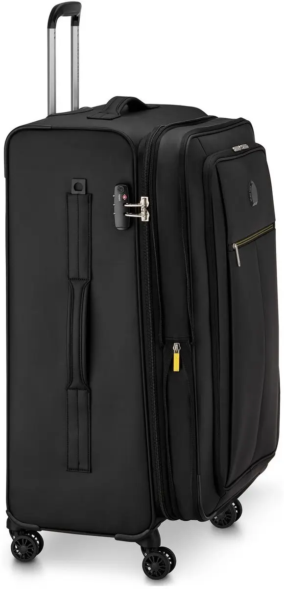Delsey Dita Spinner 76cm Koffer - 107 liter - Zwart - afbeelding 2 van 6