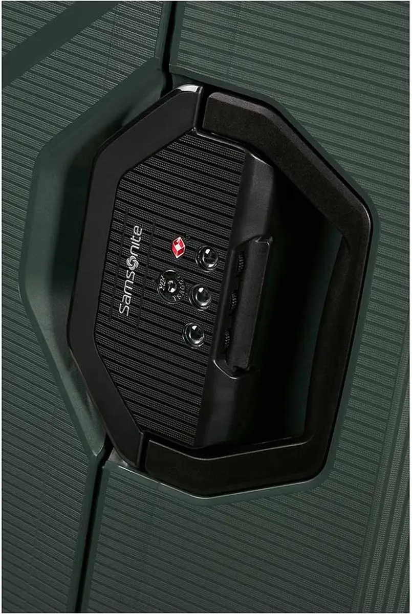 Samsonite Magnum Eco Spinner 81 Reiskoffer - Forest Green - afbeelding 4 van 6