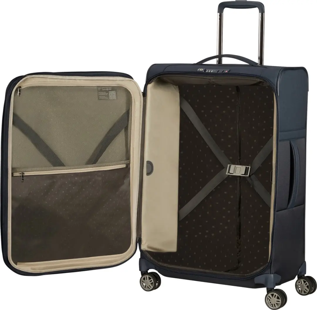 Samsonite Airea Spinner 67 Exp Koffer 81,5L - Dark Blue - afbeelding 3 van 6