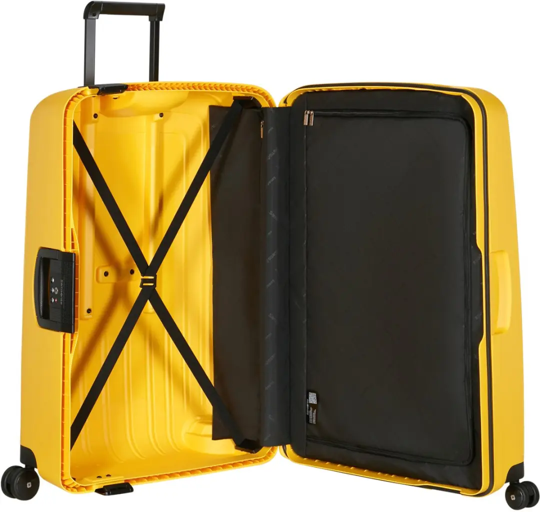 Samsonite S'Cure Spinner 75 Harde Koffer - 102L - Citrus - afbeelding 2 van 6