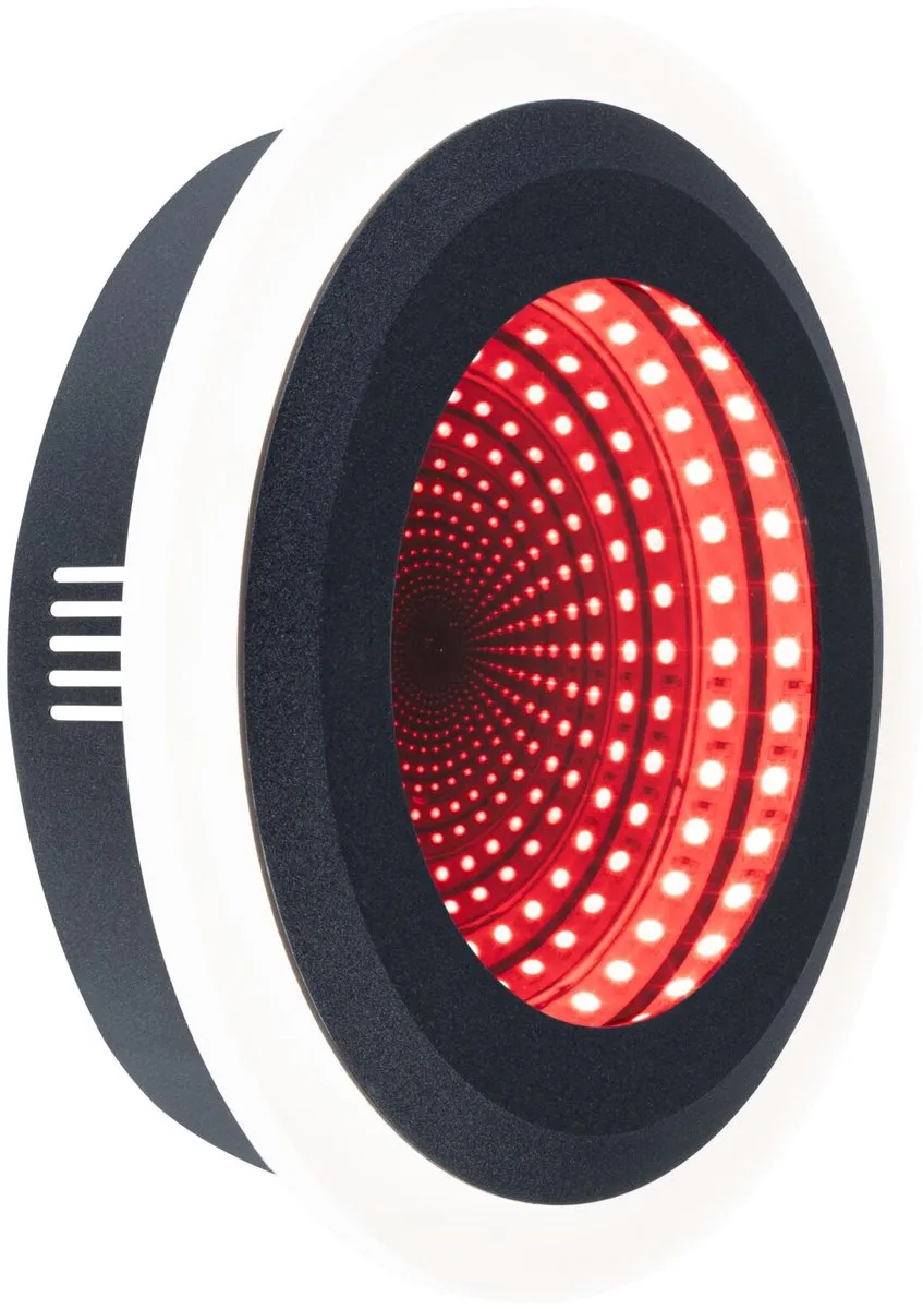 Paulmann Spaceglow Two Wandlamp RGB+ 1200lm - Zwart mat