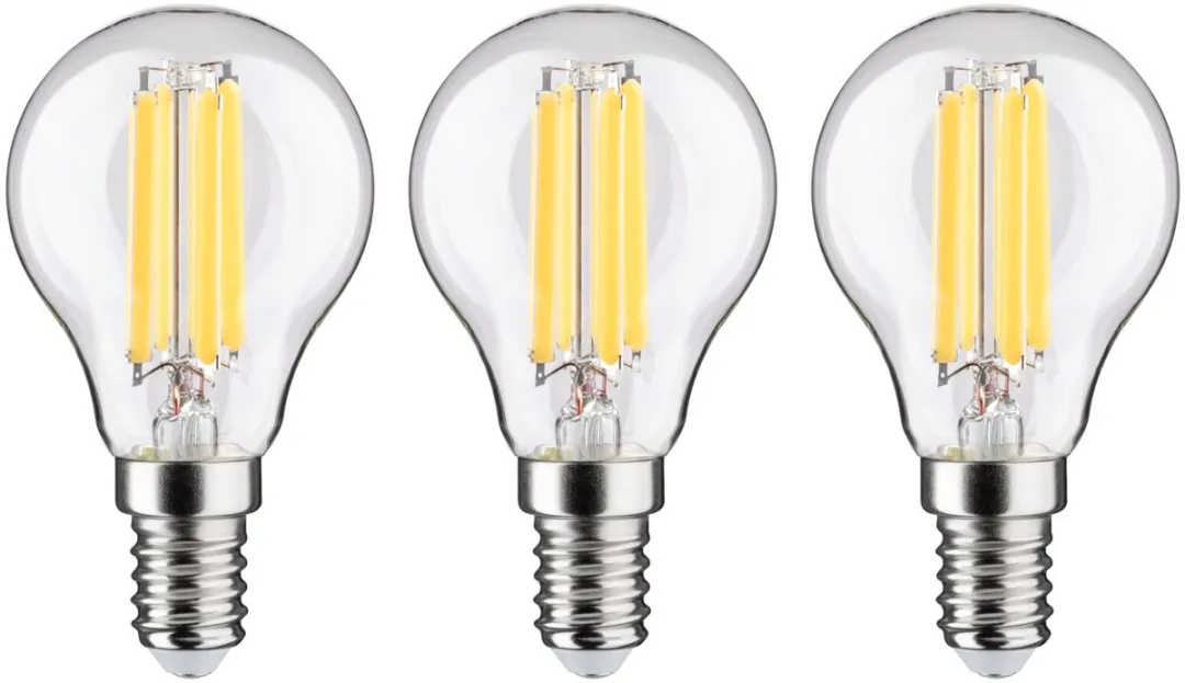Paulmann Eco-Line LED Kogellamp E14 2,5W 525lm 3000K - Set van 3