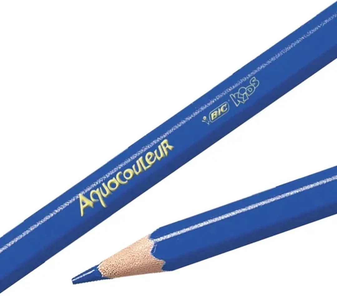 Bic Kids Aquacouleur Aquarel Potloden - 12 Stuks - afbeelding 6 van 6