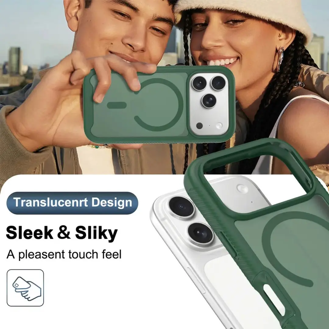 Hoesje iPhone 18 Pro met MagSafe - Matte Groen - afbeelding 5 van 6