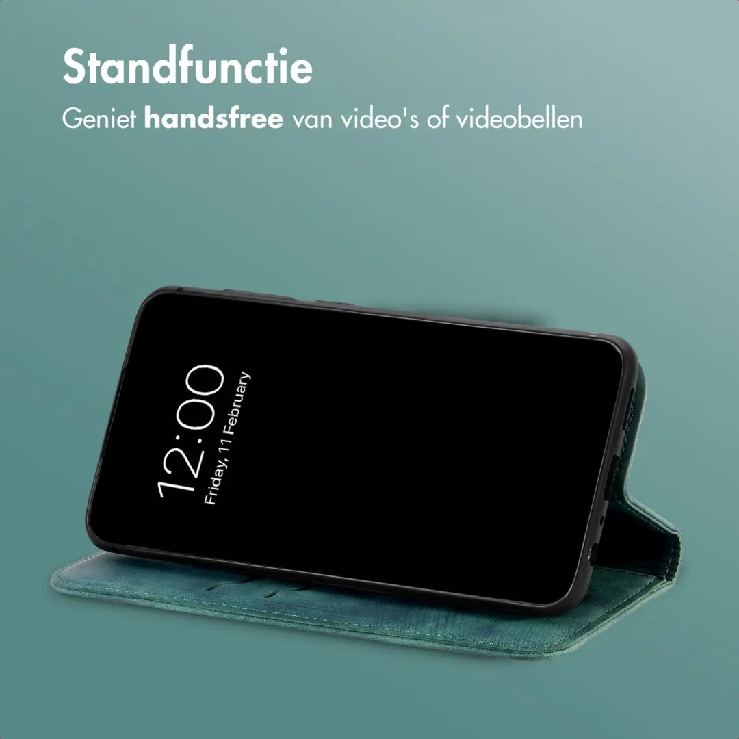 imoshion Slim Bookcase Hoesje Redmi Note 17 Pro Max - Groen - afbeelding 6 van 6