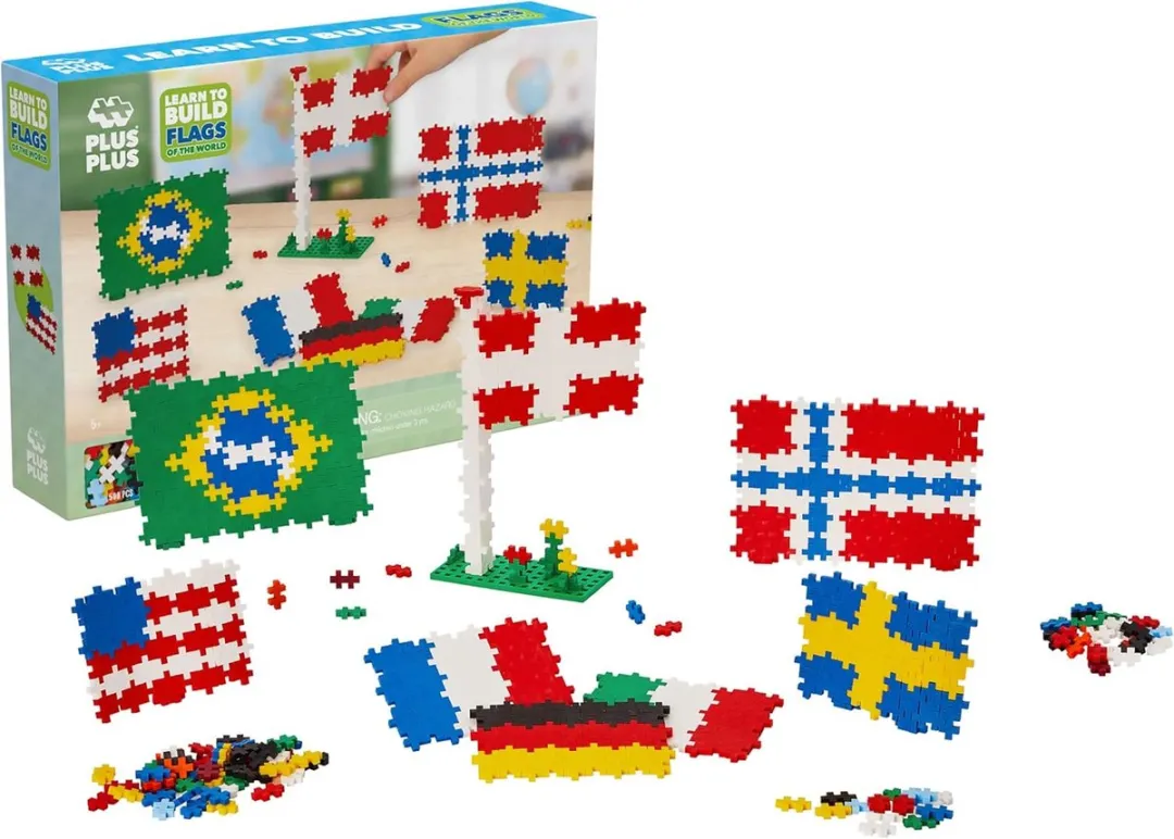 Plus-Plus Learn to Build Landen & Vlaggen 700