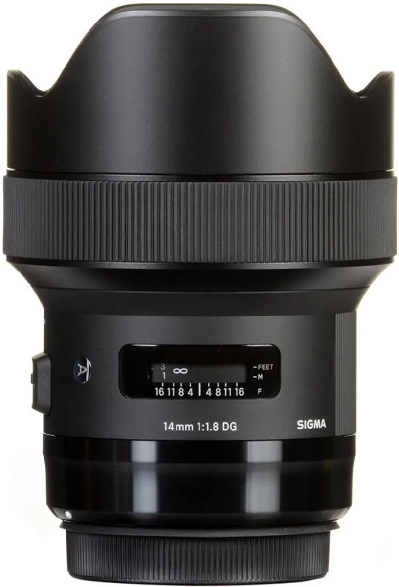 Sigma 14mm F1.8 DG HSM Art L-mount Camera Lens - Zwart