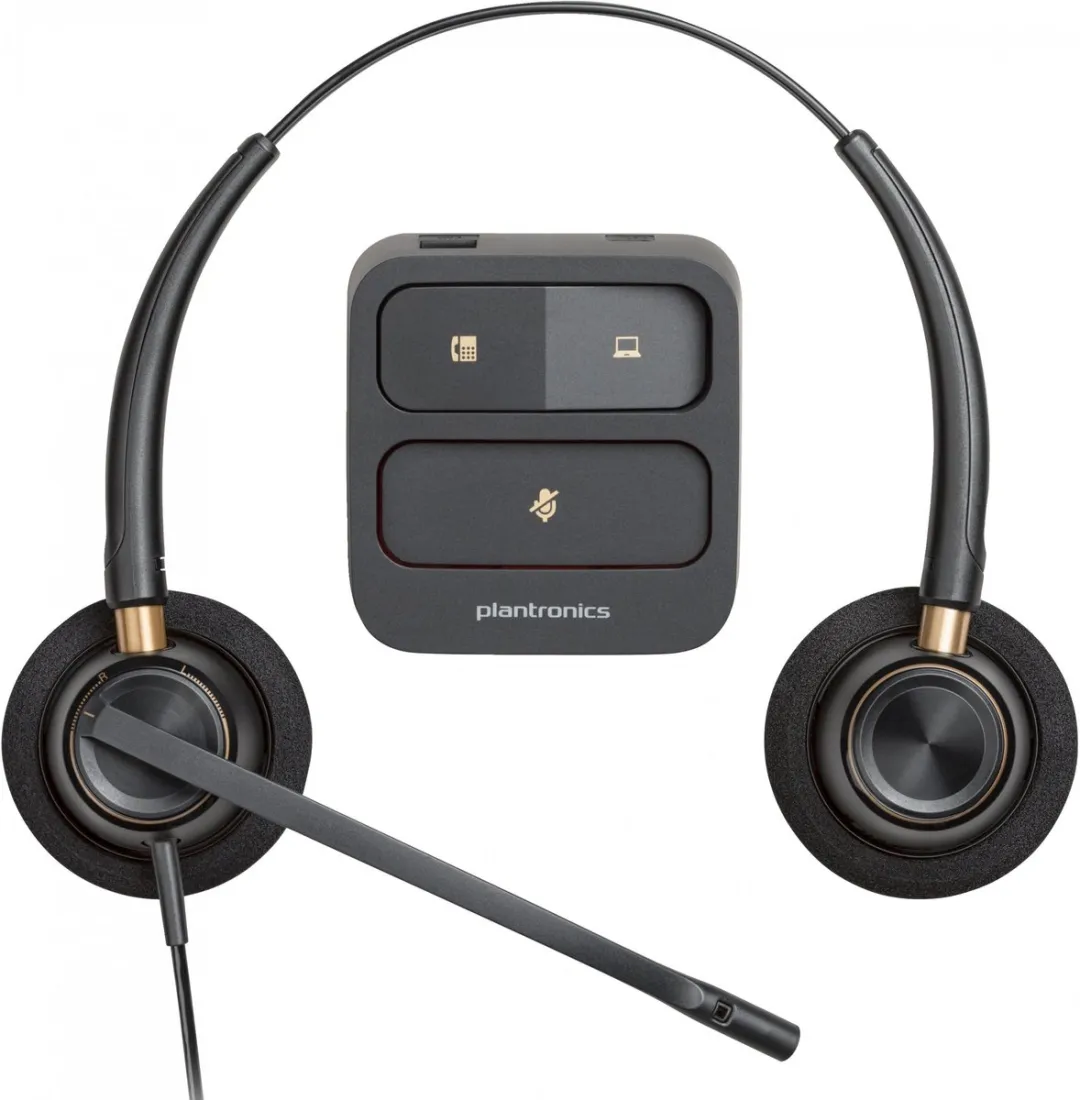 HP Poly EncorePro 520 Headset - Zwart