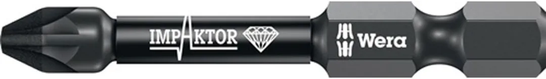 Wera 855/4 Bit Set PZD2 50mm 1/4"