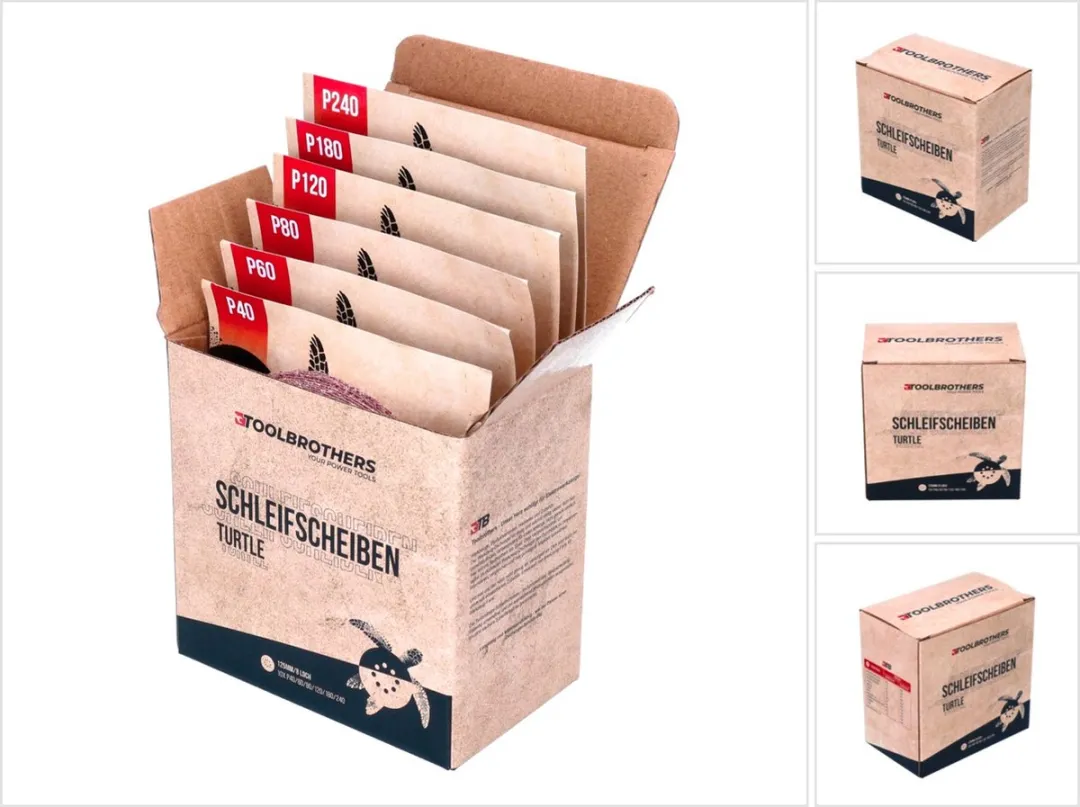Toolbrothers TURTLE Schuurset 125mm