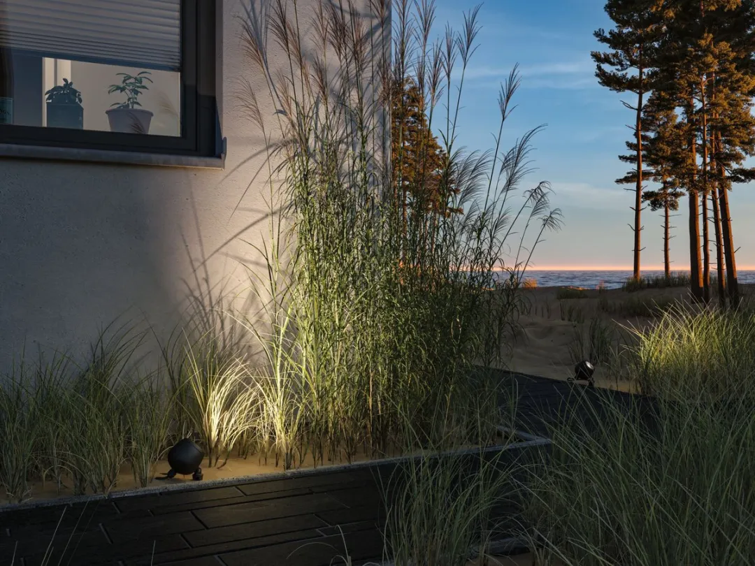 Paulmann Plug & Shine LED Tuinspot Kikolo Zigbee 3.0 RGBW+ 6,2W Antraciet