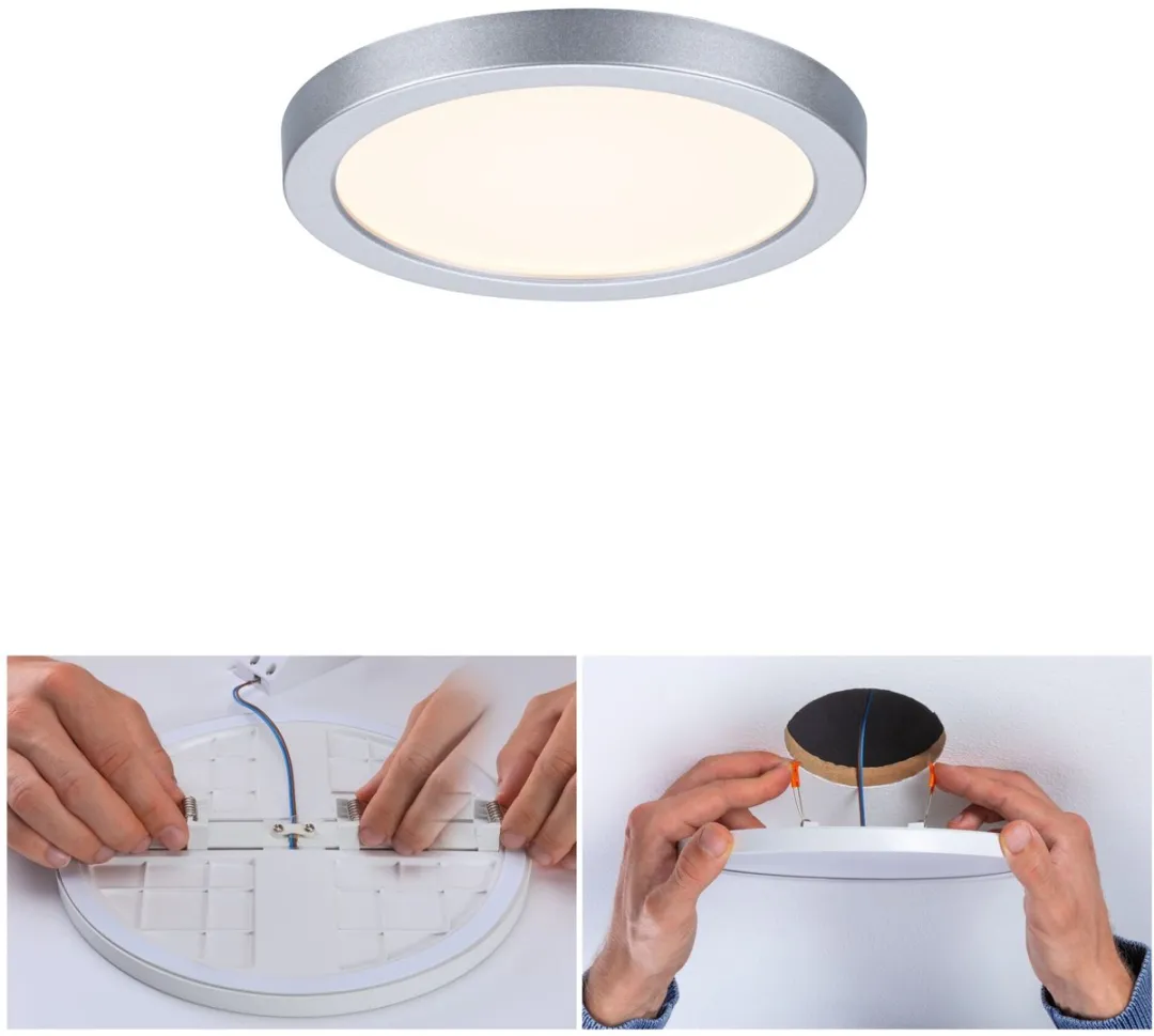 Paulmann VariFit Areo LED-inbouwpaneel 6,5W 550lm 3000K - Ø118mm Chroom mat