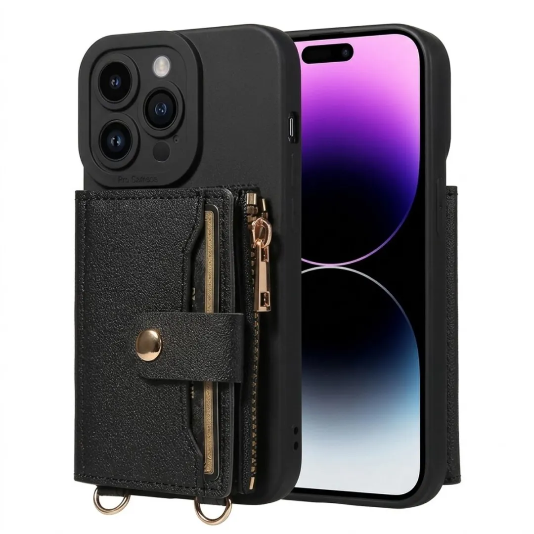 NUVEX iPhone 16 Pro Max Hoesje met Portemonnee