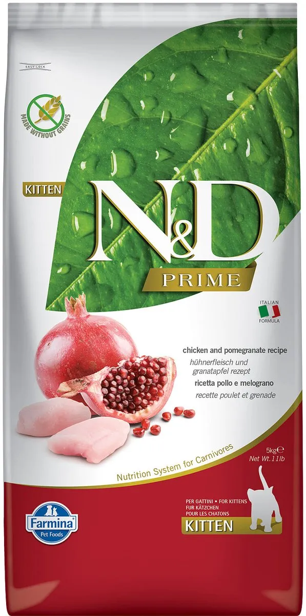 Farmina N&D Prime Kitten Kip 10 kg