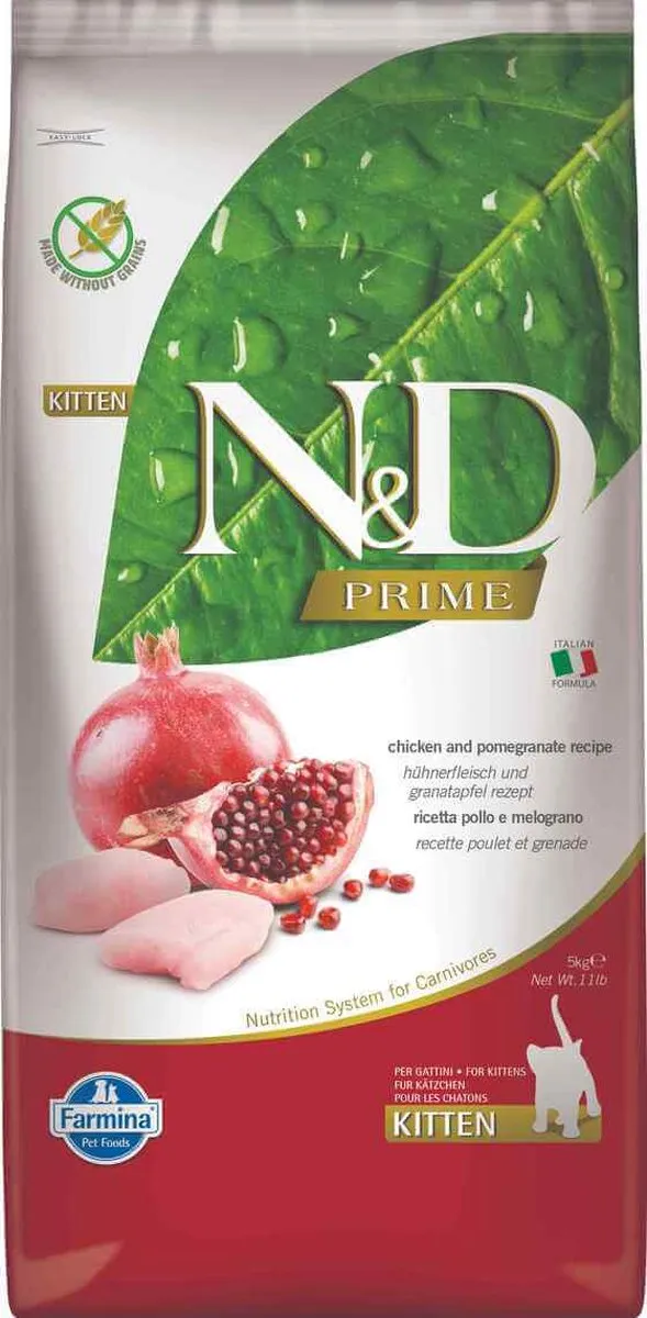 Farmina N&D Prime Kitten Kip 10 kg