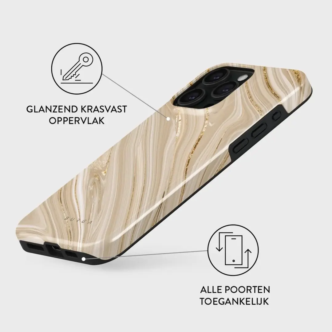 Burga Tough Hoesje iPhone 15 Pro Max - Full Glam - afbeelding 3 van 4