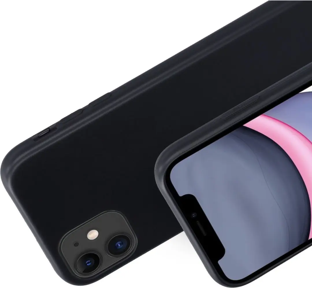 Mobiparts iPhone 11 Hoesje MP-122427 - Zacht TPU - Zwart - afbeelding 2 van 4