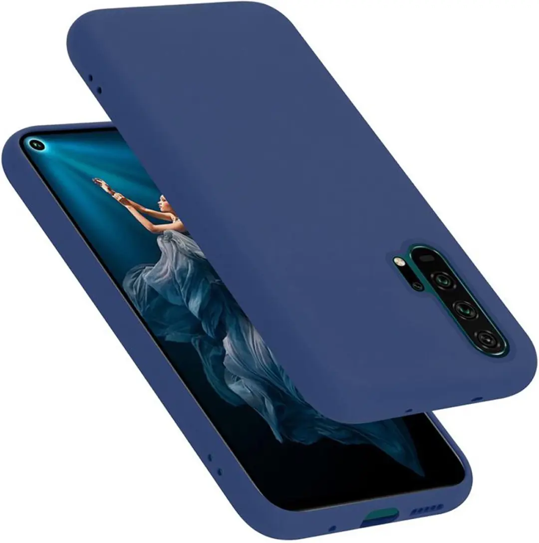 Cadorabo Hoesje geschikt voor Honor 20 PRO in LIQUID BLAUW