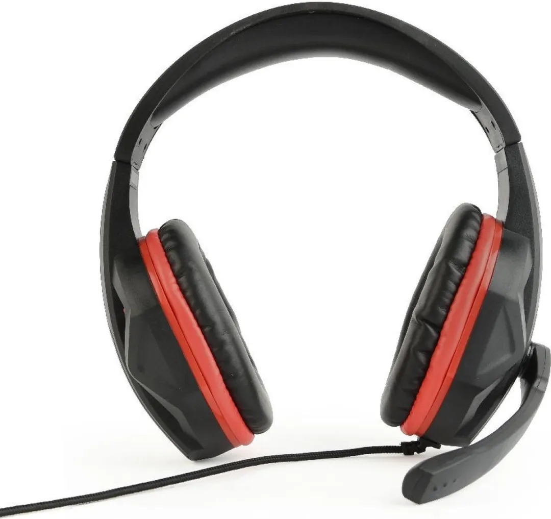 Gembird GHS-03 Gaming Headset - Zwart/Rood